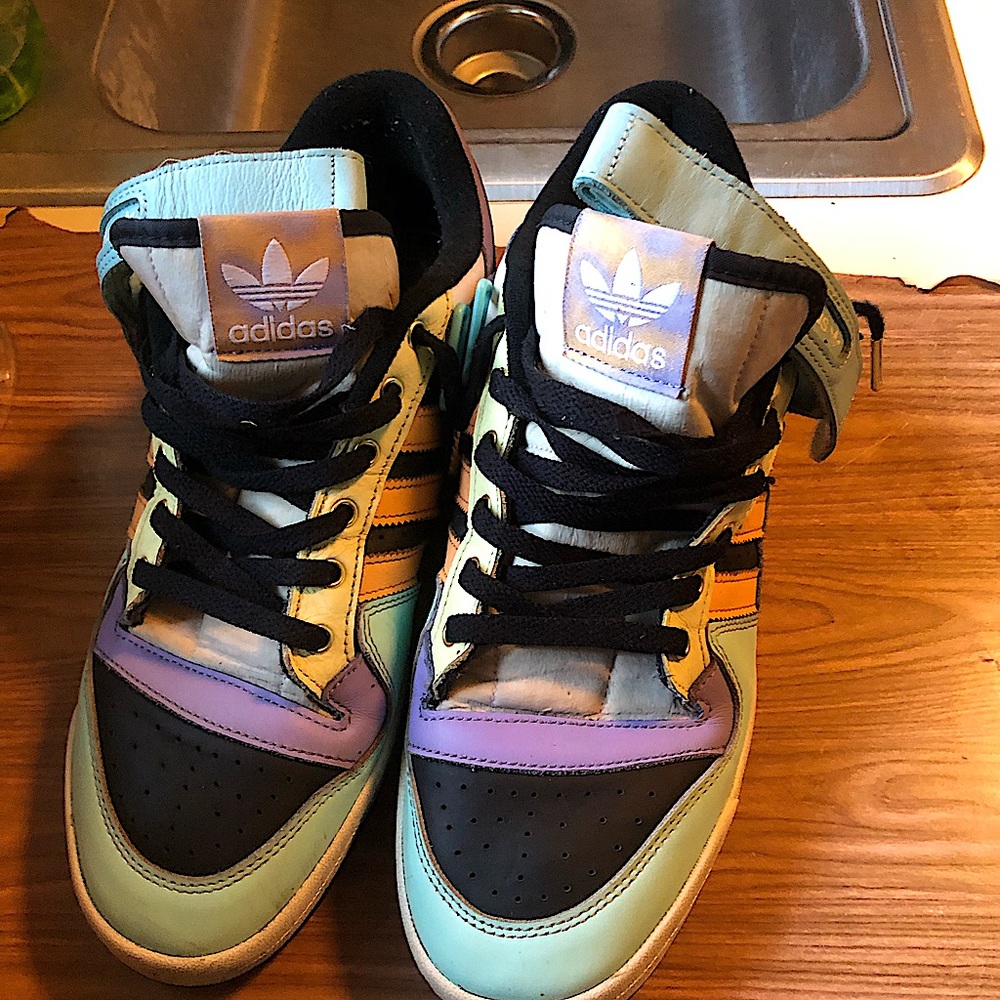 Multicolored mens adidas